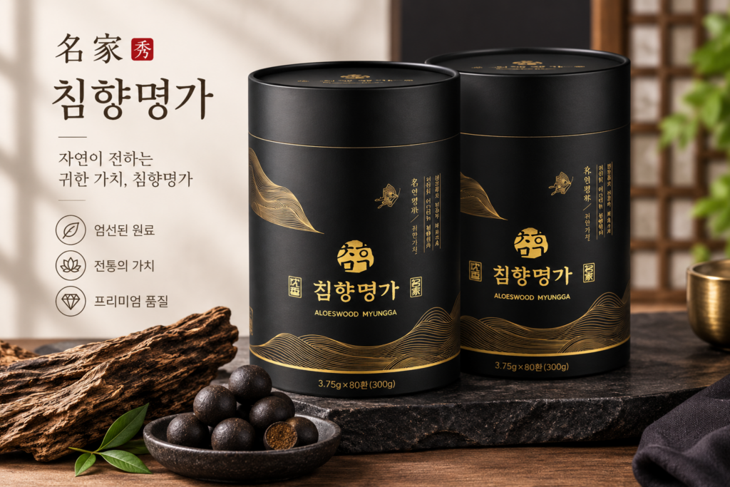 침향명가 침향환 300g 2개 구성 특징과 구매 전 확인사항 제품 이미지