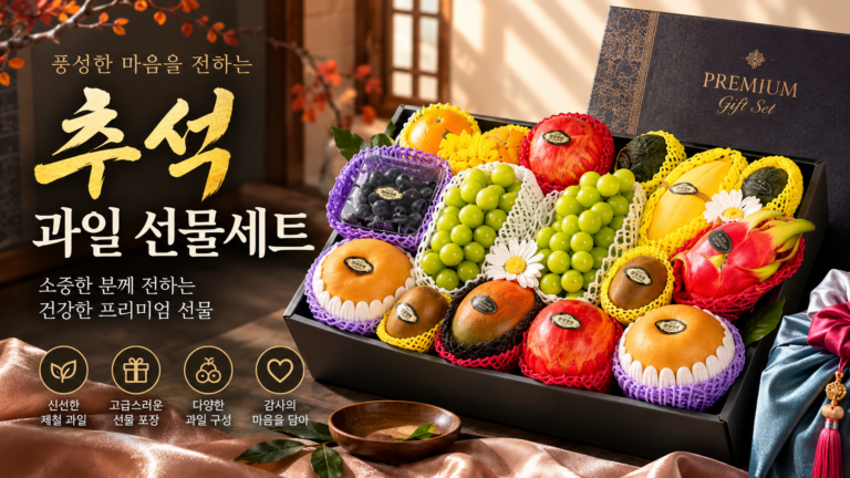 추석 과일 선물세트 추천｜7kg 프리미엄 혼합 과일세트 고르는 법