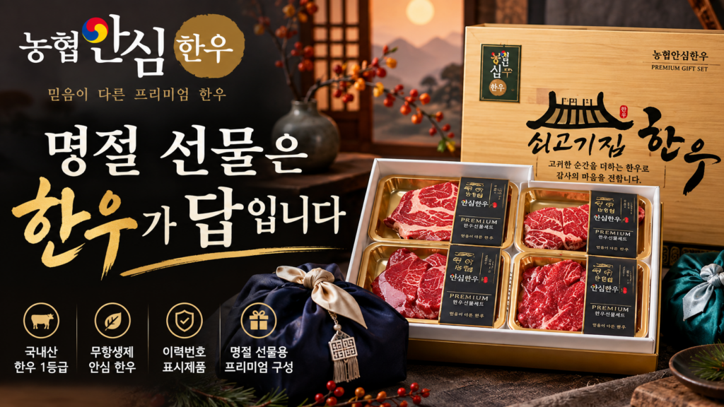 추석 한우 선물세트 고를 때 가격보다 먼저 확인해야 할 기준 제품 이미지