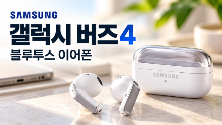 삼성 갤럭시 버즈4 SM-R540N 스펙 총정리｜ANC·배터리·블루투스 6.1